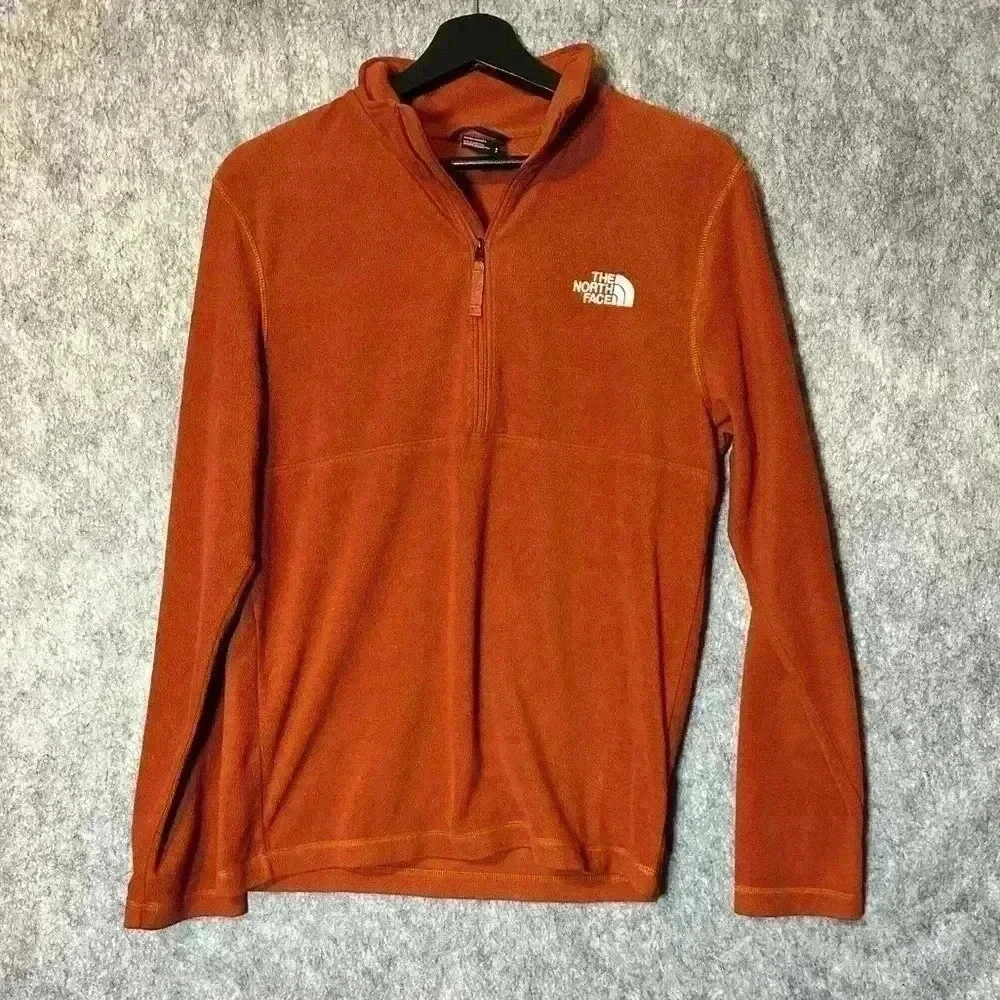The North Face Lightweight Fleece Quarter Zip Top - Small